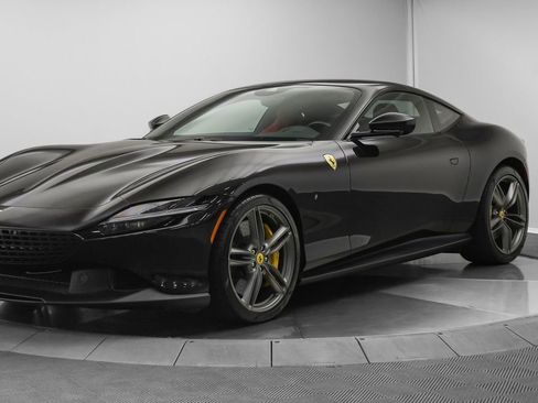Used 2022 Ferrari Roma Nero Daytona Metallic image 4