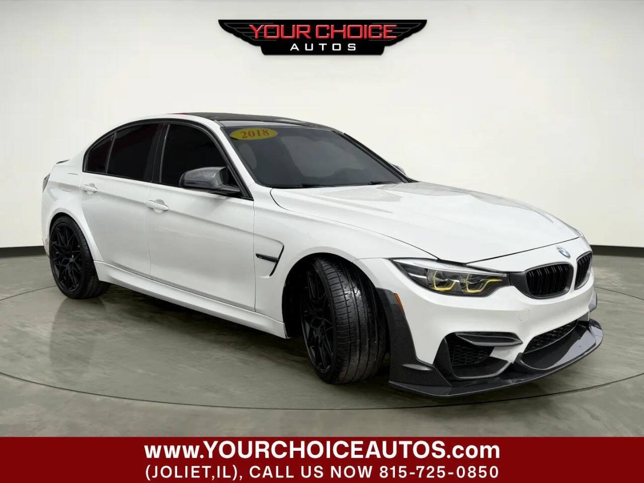 Used 2018 BMW M3 RWD image 9