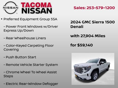 Used 2024 GMC Sierra 1500 Denali w/ Technology Package image 12