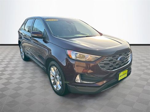 Used 2020 Ford Edge Titanium w/ Class II Trailer Tow Package image 3