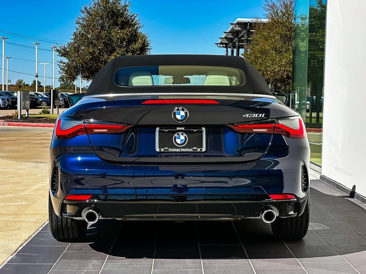New 2026 BMW 430i Convertible w/ Parking Assistance Package RWD image 6