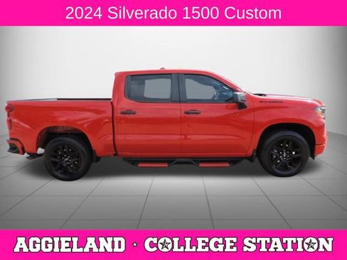 Certified 2024 Chevrolet Silverado 1500 Custom w/ LPO, Dark Essentials Package RWD image 2