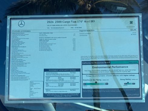 Used 2026 Mercedes-Benz Sprinter 2500 image 4