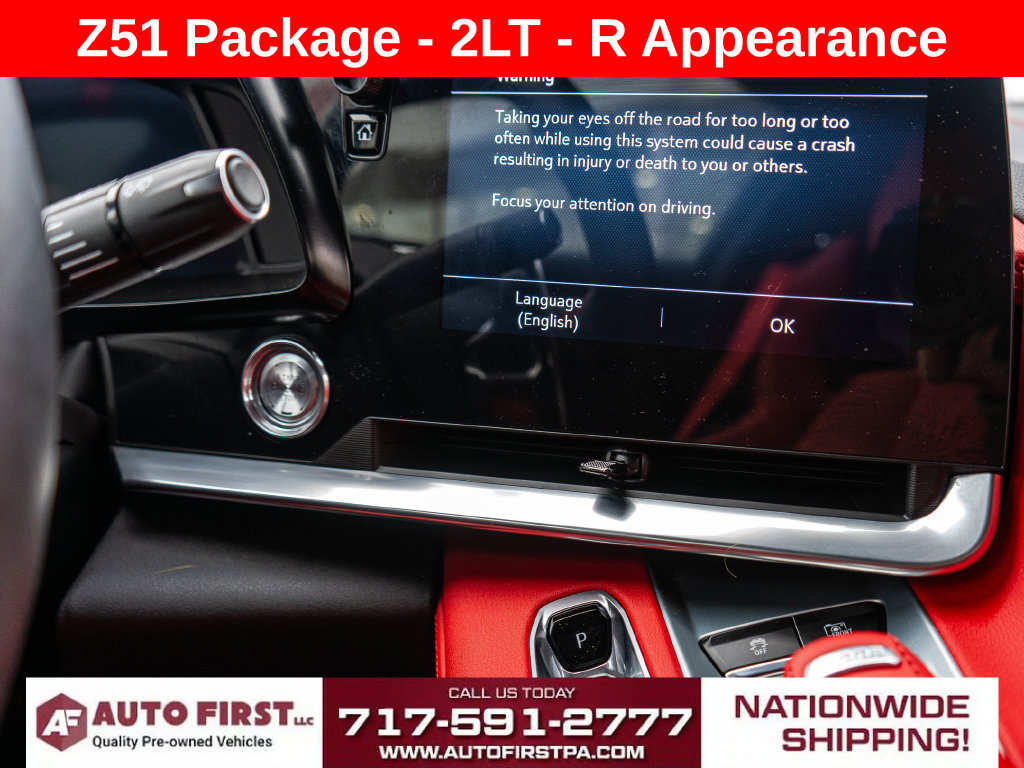 Used 2023 Chevrolet Corvette Stingray Preferred Cpe w/ Z51 Performance Package RWD image 31