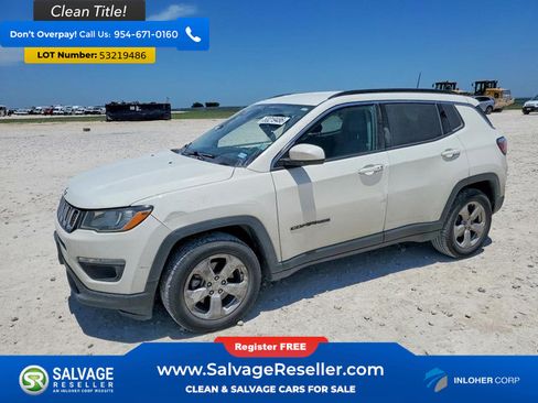 Used 2018 Jeep Compass Latitude w/ Popular Equipment Group FWD image 1