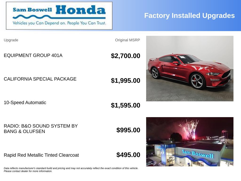 Used 2022 Ford Mustang GT Premium w/ Equipment Group 401A RWD image 4