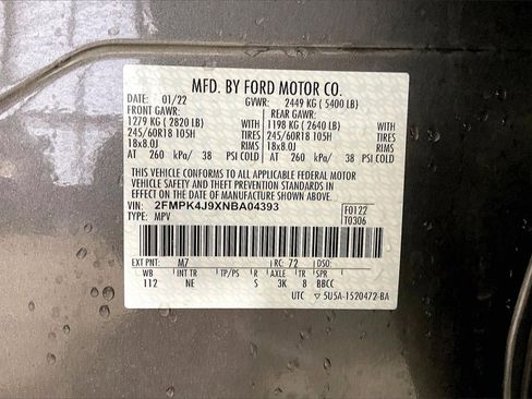 Used 2022 Ford Edge SEL w/ Sport Appearance Package image 32