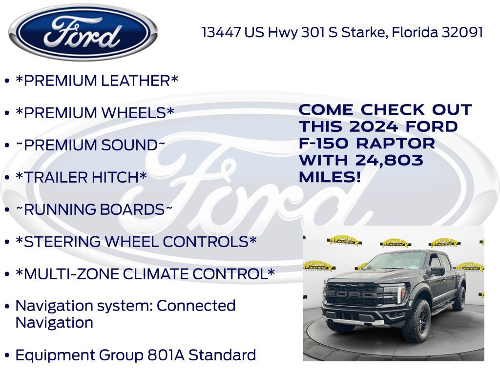 Certified 2024 Ford F150 Raptor AWD/4WD image 17