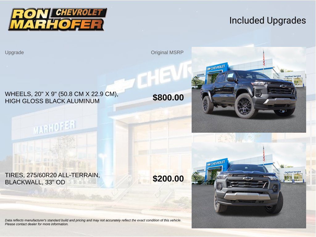 New 2026 Chevrolet Colorado Trail Boss AWD/4WD image 6