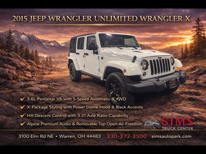 Used 2015 Jeep Wrangler Unlimited Sahara