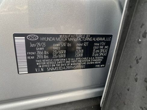 Certified 2023 Hyundai Santa Fe SE AWD/4WD image 24