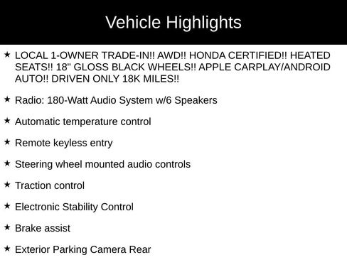 Certified 2024 Honda HR-V Sport image 36
