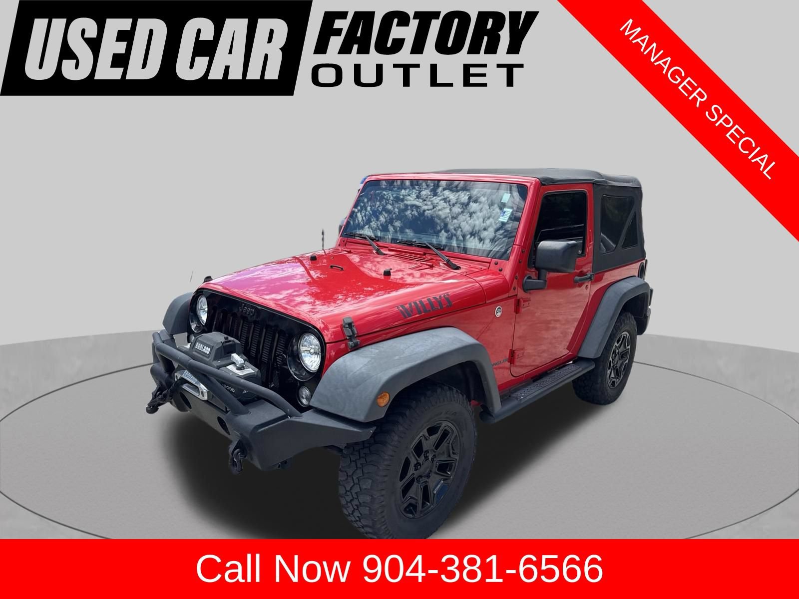 Used 2016 Jeep Wrangler Sport AWD/4WD image 3