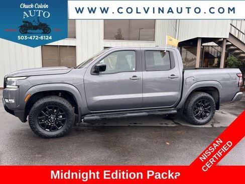Certified 2023 Nissan Frontier SV w/ Midnight Edition Package AWD/4WD image 1