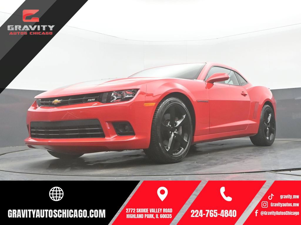 Used 2015 Chevrolet Camaro SS w/ Black Rally Stripe Package RWD image 1