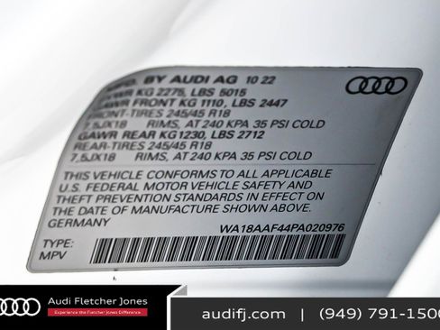 Used 2023 Audi A4 2.0T allroad Premium Plus w/ Premium Plus Package image 25
