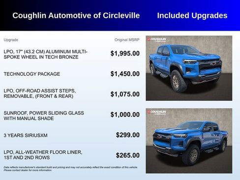 Used 2025 Chevrolet Colorado ZR2 w/ Technology Package AWD/4WD image 3