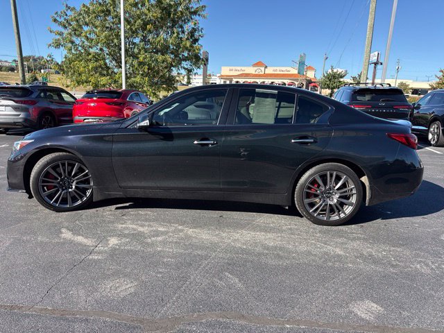Used 2023 INFINITI Q50 Red Sport 400 w/ Black Opal Edition AWD/4WD image 6