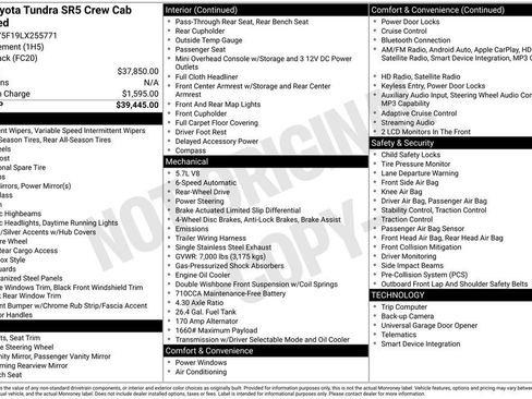 Used 2020 Toyota Tundra SR5 RWD image 11