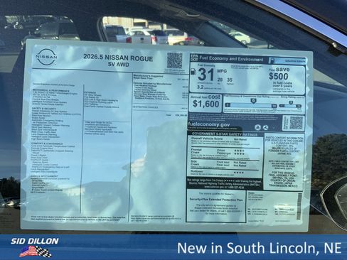 New 2026 Nissan Rogue SV w/ Cold Weather Package image 13