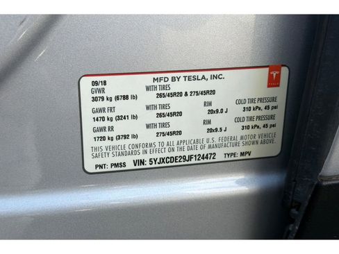 Used 2018 Tesla Model X AWD/4WD image 33