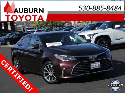 Certified 2018 Toyota Avalon XLE