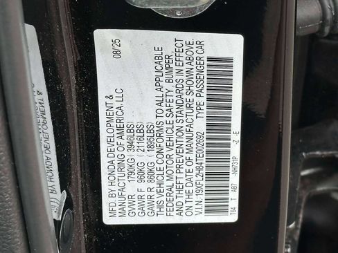 Certified 2026 Honda Civic Sport image 15