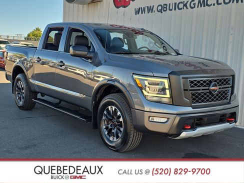 Used 2021 Nissan Titan PRO-4X w/ Off Road Protection Package image 1