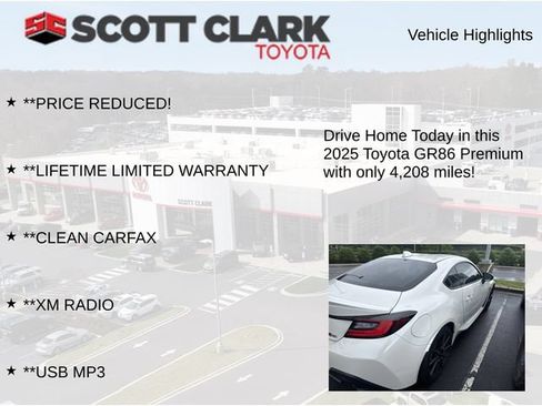 Used 2025 Toyota GR86 Premium RWD image 10