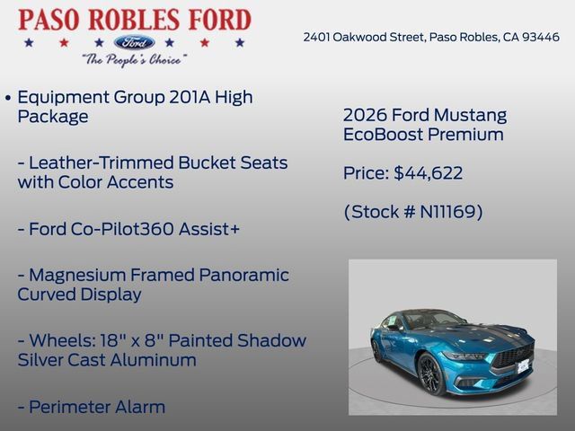 New 2026 Ford Mustang Premium RWD image 6