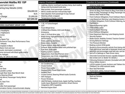 Used 2023 Chevrolet Malibu RS FWD image 37