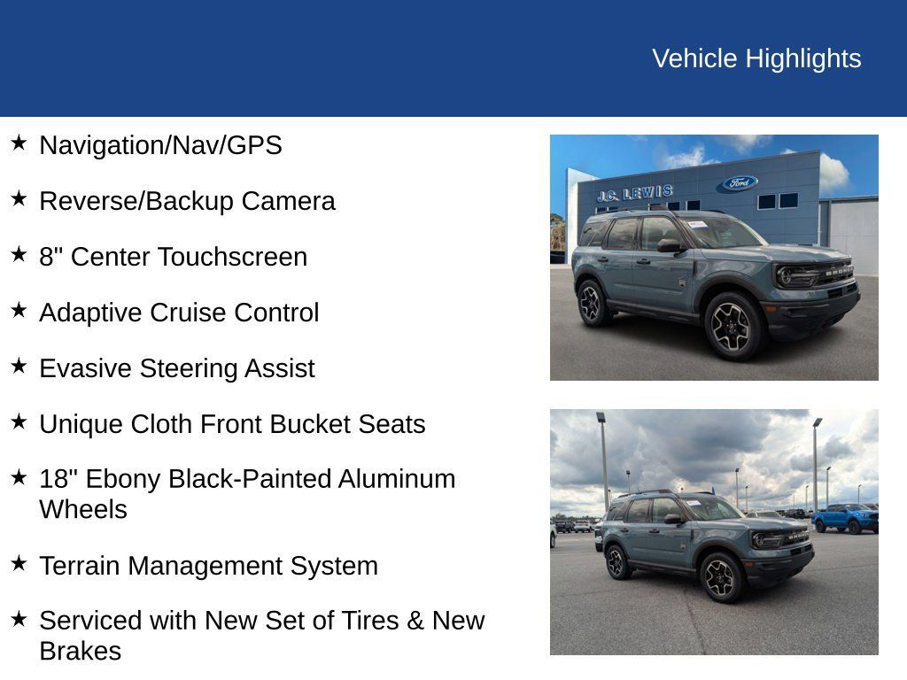 Used 2021 Ford Bronco Sport Big Bend AWD/4WD image 24