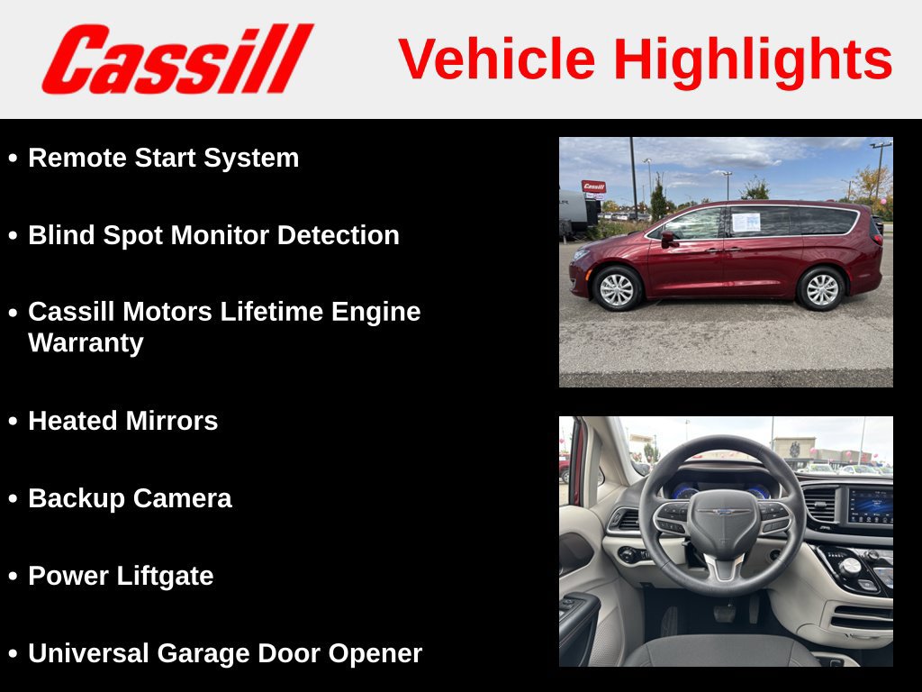 Used 2019 Chrysler Pacifica Touring Plus FWD image 7