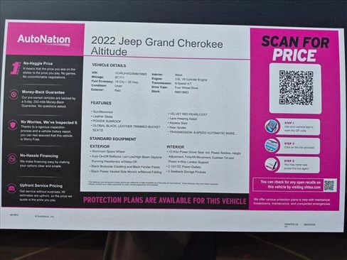 Used 2022 Jeep Grand Cherokee Altitude AWD/4WD image 26