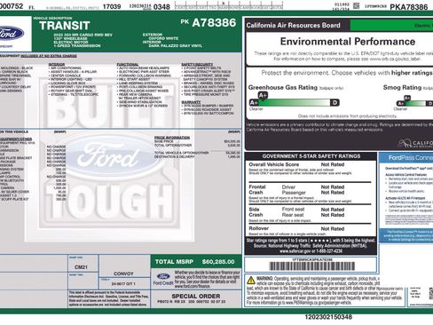 Used 2023 Ford E-Transit Medium Roof image 36