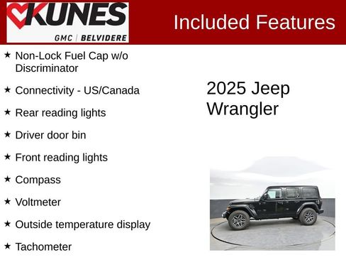 Used 2025 Jeep Wrangler Unlimited Sahara AWD/4WD image 3