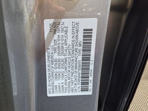 Certified 2026 Honda CR-V Sport Touring image 27