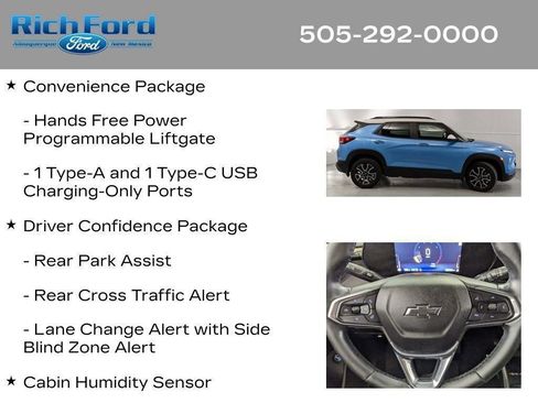 Used 2025 Chevrolet TrailBlazer ACTIV w/ Convenience Package AWD/4WD image 44