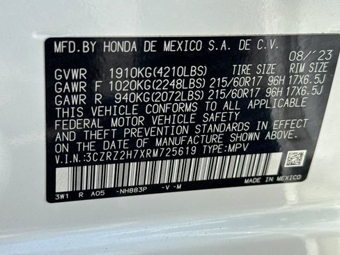 Certified 2024 Honda HR-V EX-L image 29