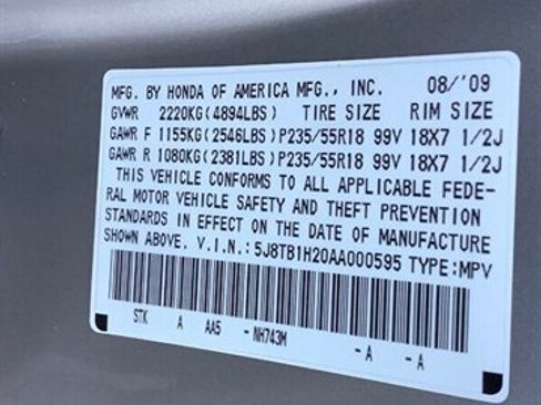 Used 2010 Acura RDX SH-AWD image 19