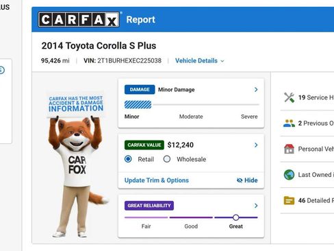 Used 2014 Toyota Corolla S FWD image 4