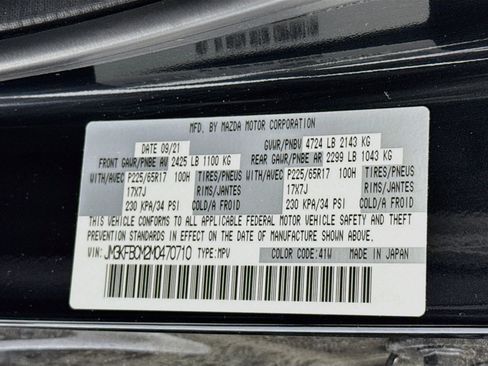 Used 2021 MAZDA CX-5 Touring AWD/4WD image 30