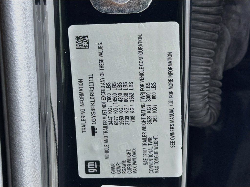 Used 2024 Cadillac Escalade Sport w/ LPO, ONYX Package AWD/4WD image 35