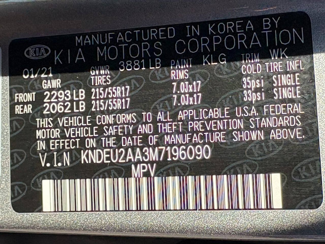 Used 2021 Kia Seltos S FWD image 30