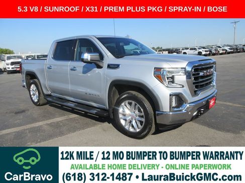 Used 2019 GMC Sierra 1500 SLT w/ SLT Premium Plus Package AWD/4WD image 1