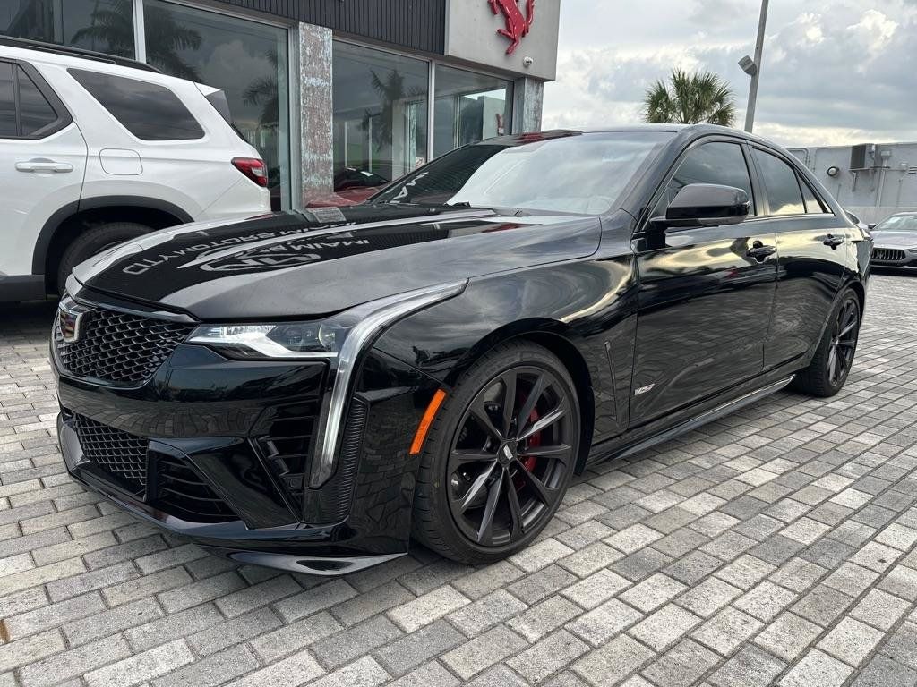 Used 2024 Cadillac CT4 V Blackwing w/ Driver Assist Package RWD image 3