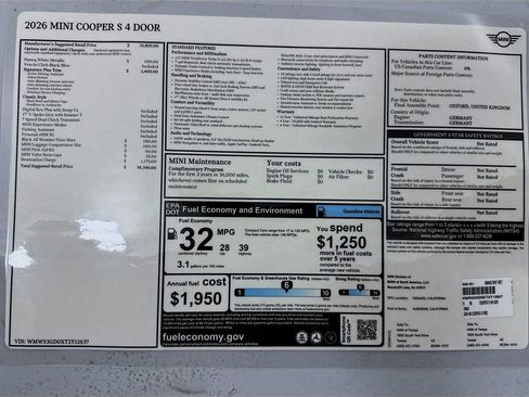 New 2026 MINI Cooper S image 9