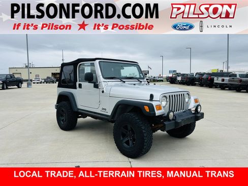 Used 2004 Jeep Wrangler X w/ Full Face Tire & Wheel Group AWD/4WD image 1