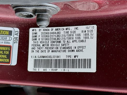 Used 2014 Honda CR-V LX image 30