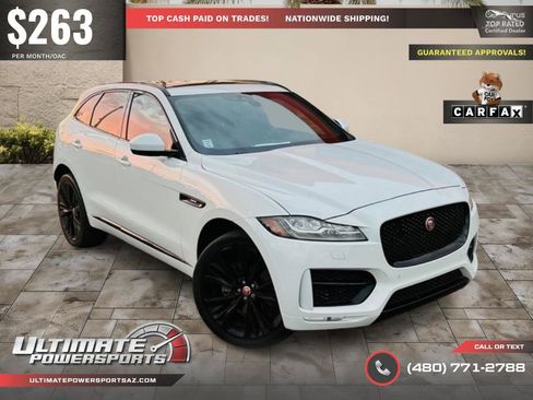 Used 2017 Jaguar F-PACE R-Sport AWD/4WD image 3